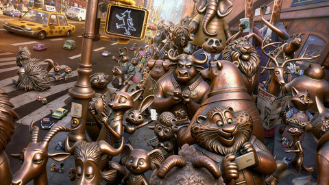 Bring Zootopia Home: Preserve Animation Classics in Bronze Sculptures