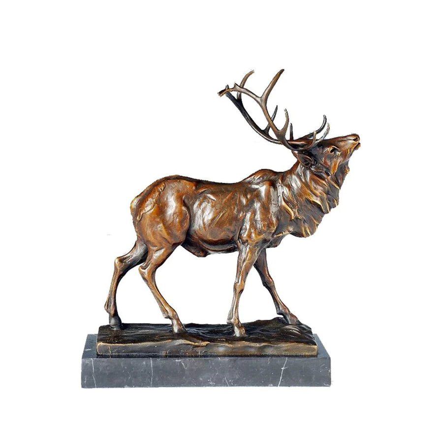 Majestic Beauty for Your Home: Bronze Deer Statues