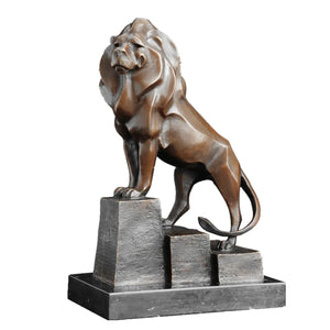Roaring Majesty: Exploring the Timeless Allure of Lion Bronze Statues