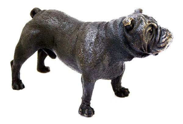 French Bulldog Bronze Sculpture-Handcrafted Pet Memorial Gift Figurine| TPAL-093
