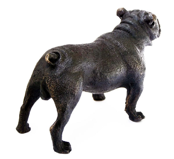 French Bulldog Bronze Sculpture-Handcrafted Pet Memorial Gift Figurine| TPAL-093