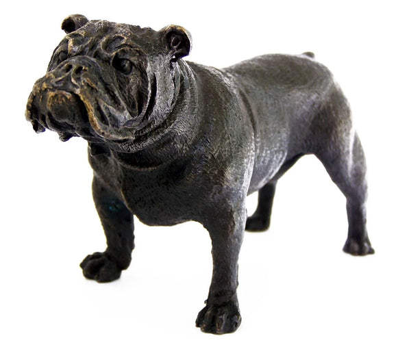 French Bulldog Bronze Sculpture-Handcrafted Pet Memorial Gift Figurine| TPAL-093