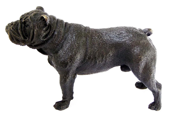 French Bulldog Bronze Sculpture-Handcrafted Pet Memorial Gift Figurine| TPAL-093