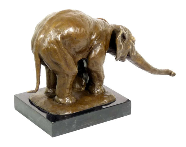 Bronze Statues Animal Sculpture Elephant Indoor Deco Statue TPAL-161