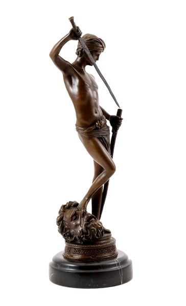 David After the Battle Bronze Sculpture-Renaissance Classical Art Figure｜TPE-863