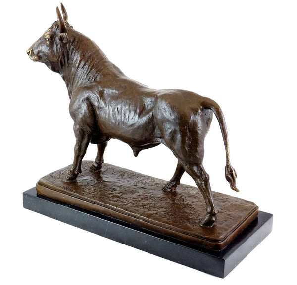 Bull Bronze Sculpture-Symbol of Strength Determination for Home & Office(TPAL-138)