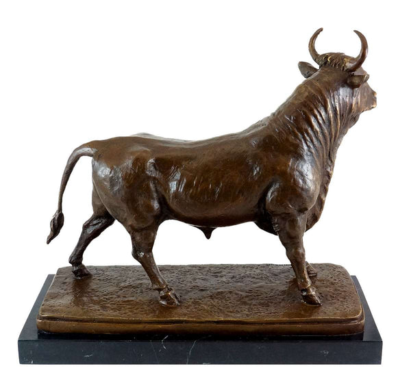 Bull Bronze Sculpture-Symbol of Strength Determination for Home & Office(TPAL-138)