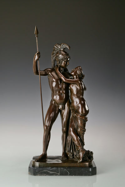 Ares and Aphrodite Bronze Sculpture-Greek Mythology Mythic Love&War Art Statue|TPE-049