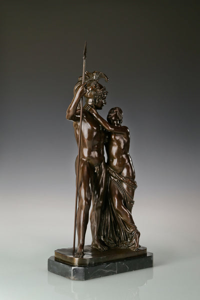 Ares and Aphrodite Bronze Sculpture-Greek Mythology Mythic Love&War Art Statue|TPE-049