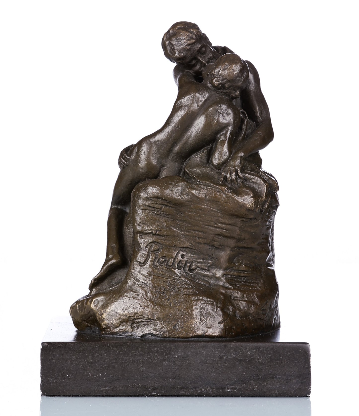 Rodin's The Kiss Bronze Sculpture-Classic Love Theme Art  Statues |TPE-186