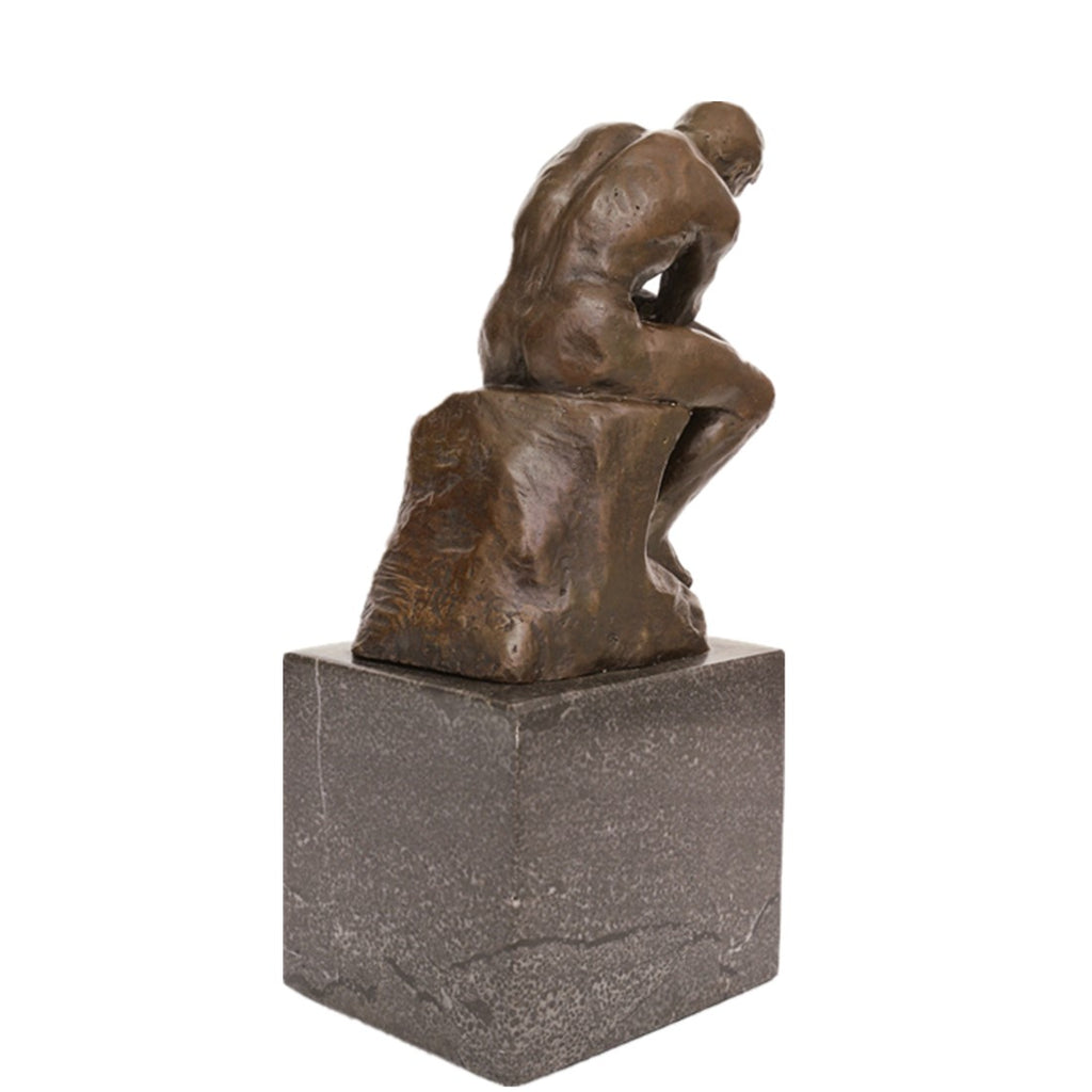 Thinker Bronze Sculpture Rodin Famous Art Statues TPE-185 – toperkins