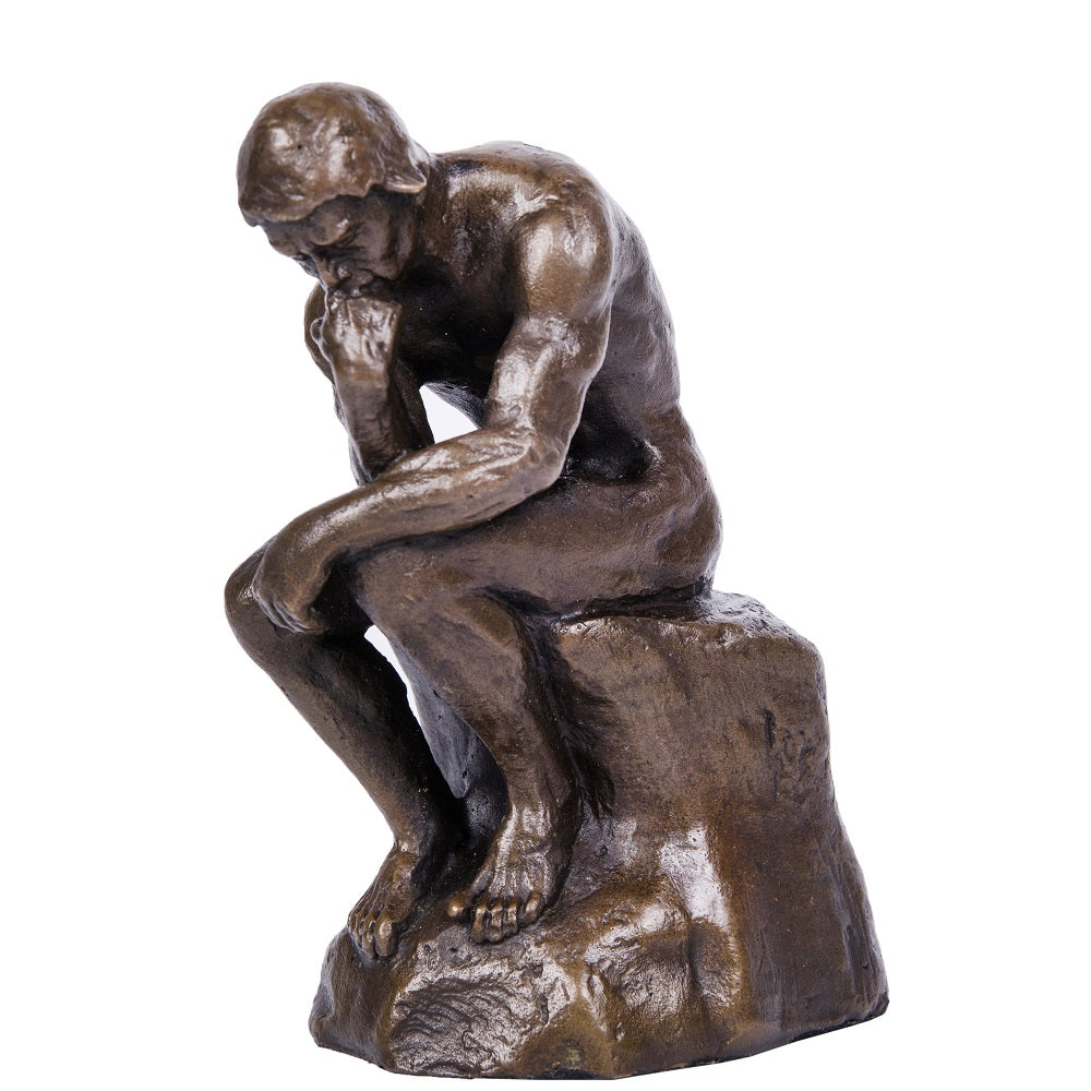 Thinker Bronze Sculpture Rodin Famous Art Statues TPE-185B – toperkins