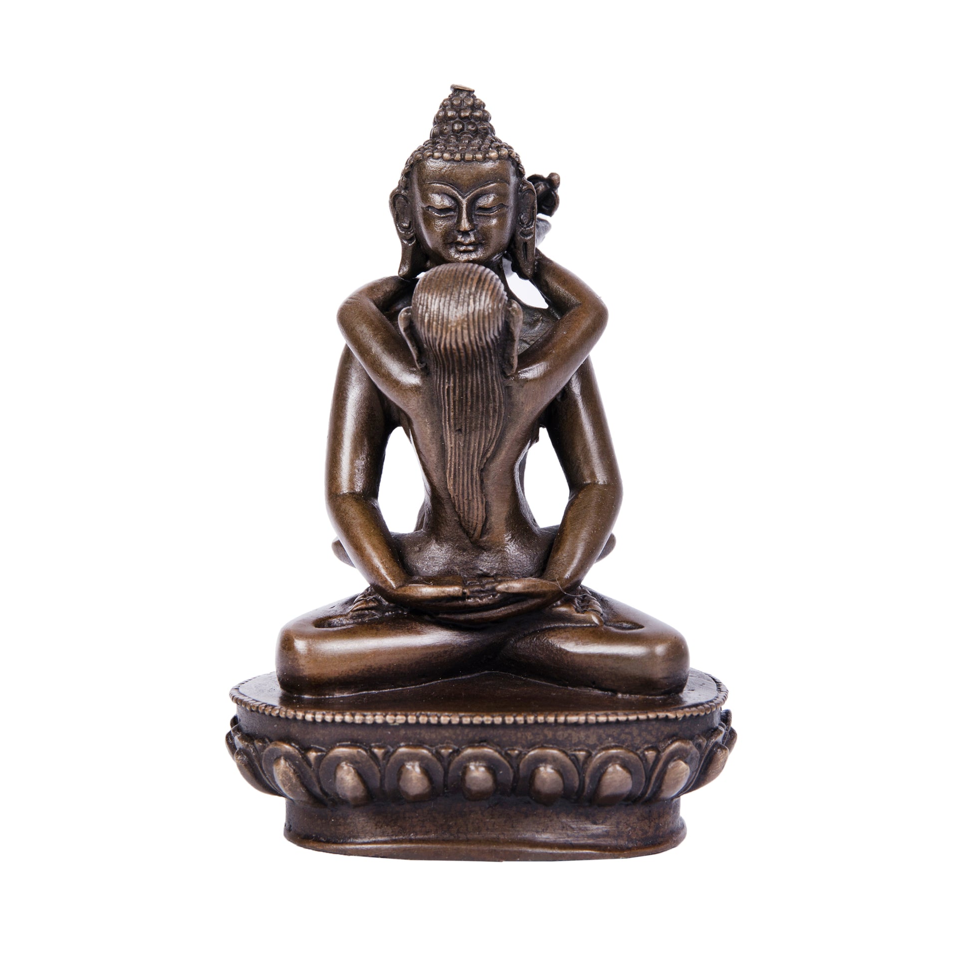 This is the double-body statue of Samantabhadra Buddha (a Tibetan Buddhist Tantric statue)