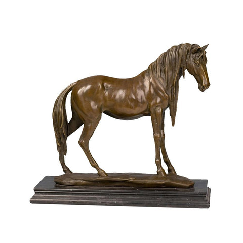 TPY-521 bronze horse sculpture