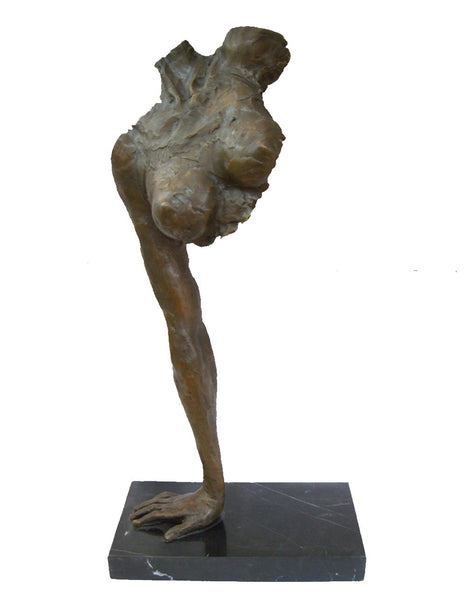 Bronze sculpture work, extremely shapely body, per by SANAT56 on DeviantArt