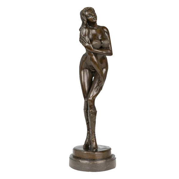 Nude Female Bronze Statues Sexy female Art Sculpture TPE-209